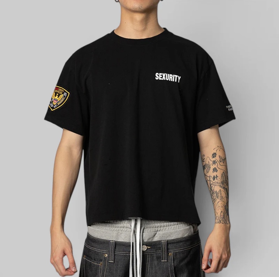 Streetwear Brand Vintage - Oversized Distressed American Brand Tee Men