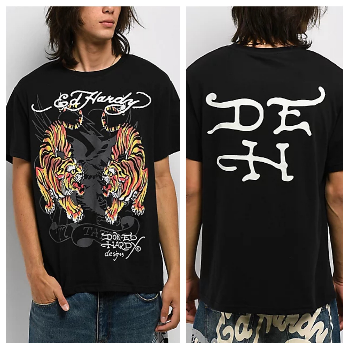 Tigers Ed Tattoo Art Street Tr - огляд і ціна Streetwear Brand Tees